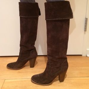 Kors Michael kors knee high brown boots