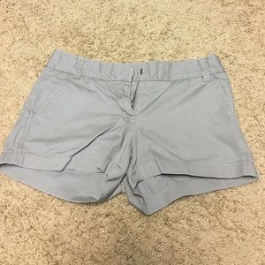 Gray J Crew Chino Shorts