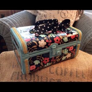 Vintage Luggage Train Case