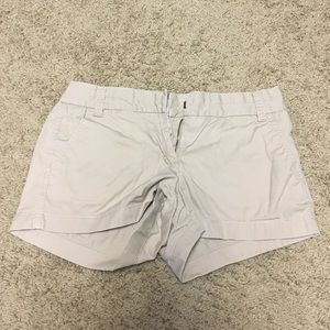 Size 2 khaki J Crew Chino Shorts