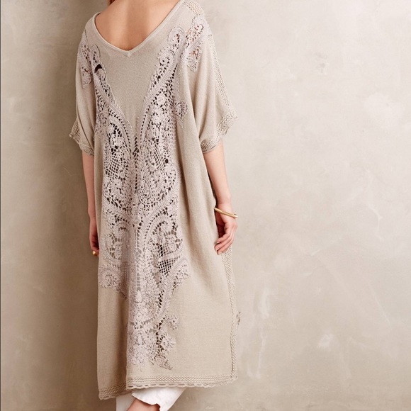 💗SOLD💗💕New💕Lowest❣️Luna Lace Kaftan in Moss - Picture 3 of 6