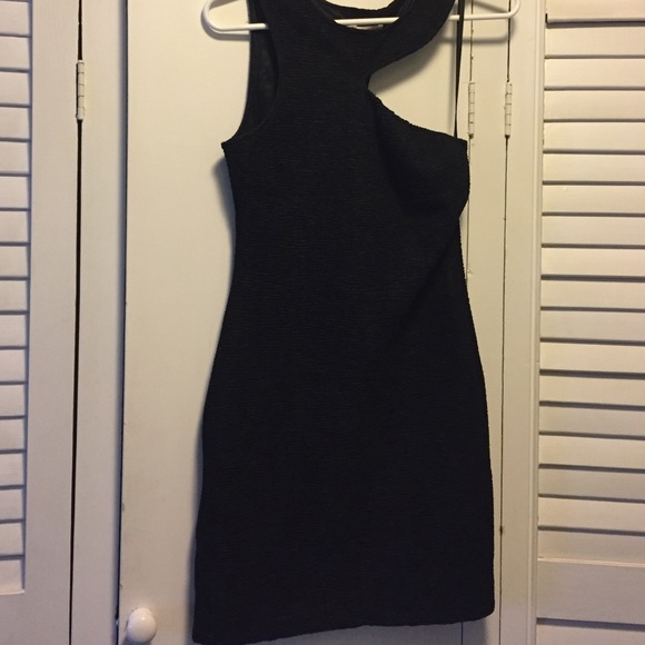BCBGeneration black cut-out dress