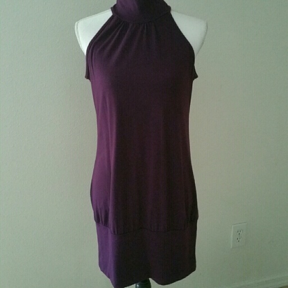 Royal Purple Sleeveless Dress