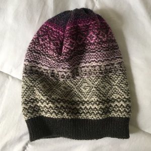 Multicolor Knit Beanie
