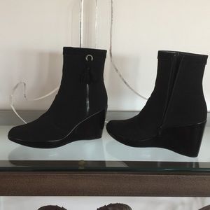 Stuart Weitzman Gore-Tex Wedge Bootie.