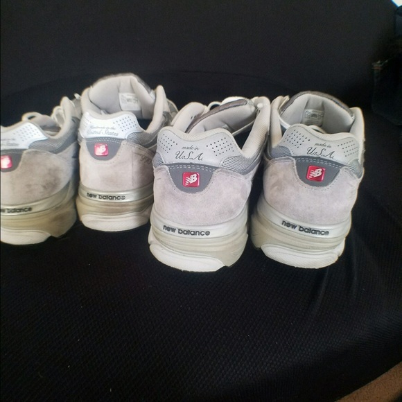 Size 15  Two pairs of New Balance 990s - Picture 3 of 4