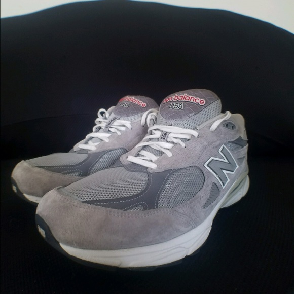 Size 15  Two pairs of New Balance 990s - Picture 4 of 4