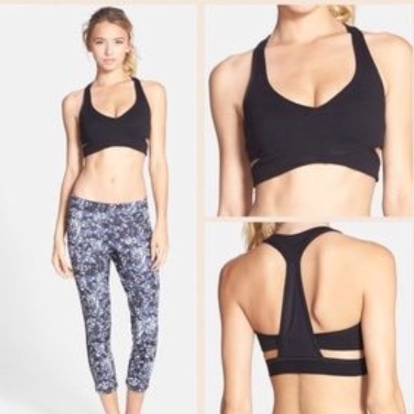 Zella Other - NEW!  Zella Sirsasana bra in black