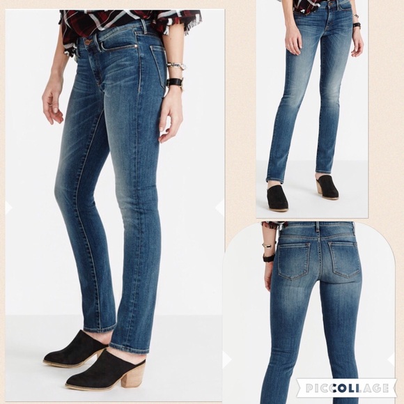 Buffalo Jeans Mid-Rise Straight Fit Women's