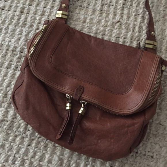 Oryany leather saddle bag