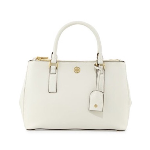*SOLD* Tory Burch Robinson Mini Double-zip Satchel