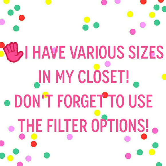All different sizes available