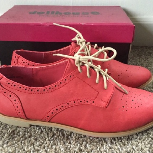 🚨REDUCED price! 🚨Dollhouse pink Oxford shoes - Picture 3 of 3