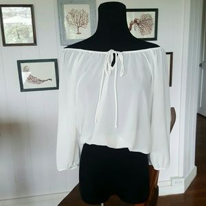 Off shoulder blouse