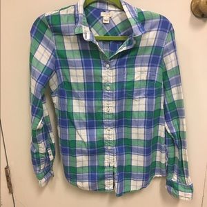 J. Crew Flannel SZ S