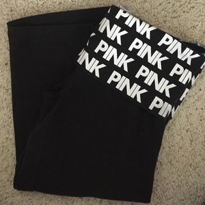 VS Pink capris athletic wear