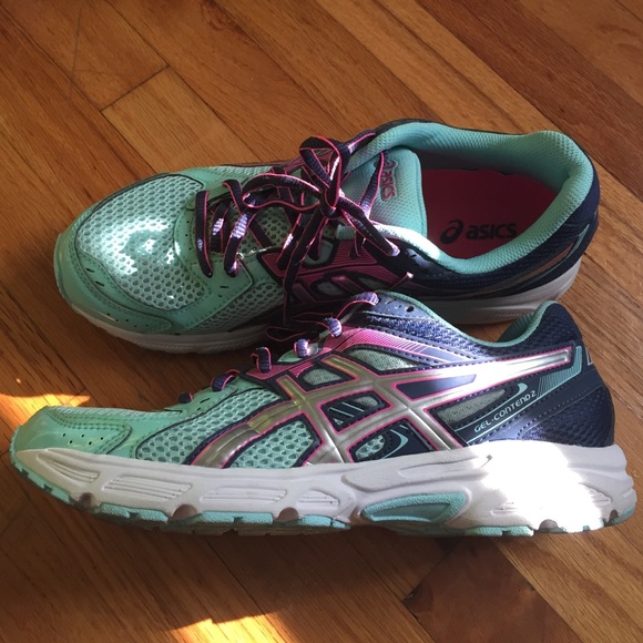 ONCE USED ASICS SHOES