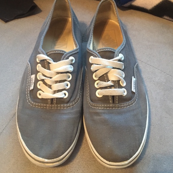 Grey women's Vans