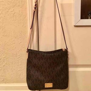 MK Jet Set signature crossbody