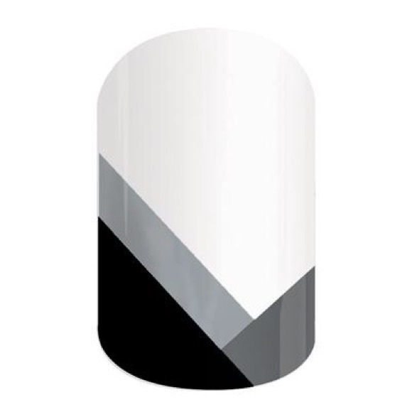 Jamberry Black and White Quad - full set