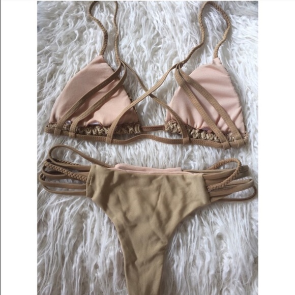 Tan BathingSuit 💁🏽 - Picture 2 of 4