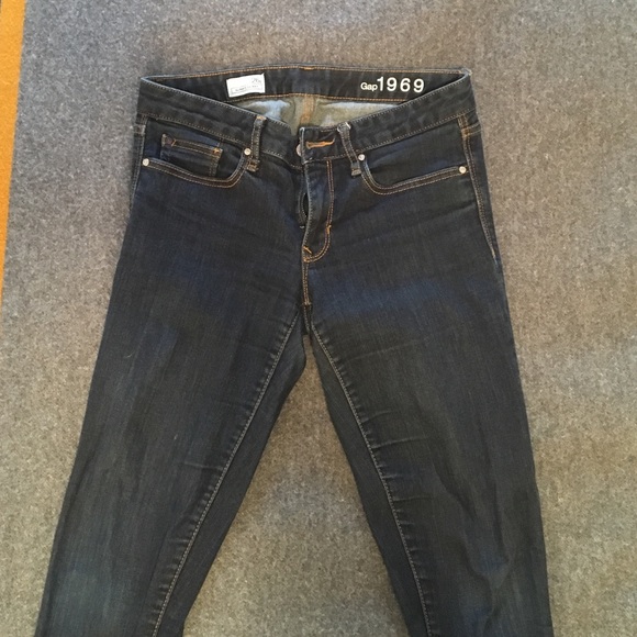 Gap always skinny denim 26 long