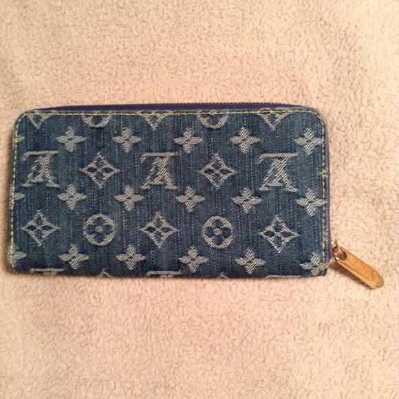 Louis Vuitton Denim Monogram Wallet