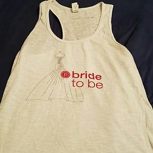 Pure Barre Bride to Be tank