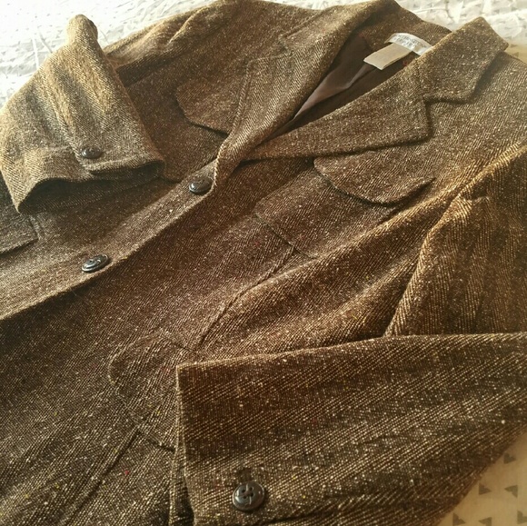 Stylish Worthington Cropped Two Button Blazer