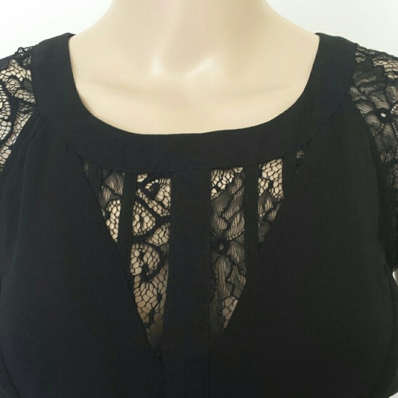 City Chic Nordstrom Black Party Dress - Picture 3 of 4