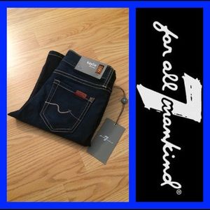 NWT 7 FOR ALL MANKIND: Kaylie girls jeans - size 7