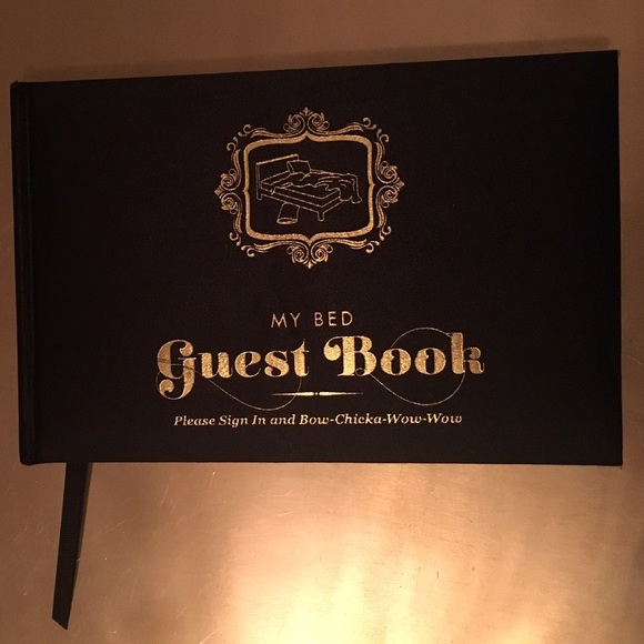 Urban Outfitters "My Bed Guest Book"