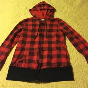 Grunge Zip-up hoodie