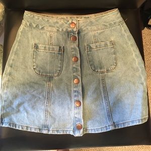 Brandy Melville denim skirt
