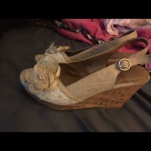 Wedge sandals