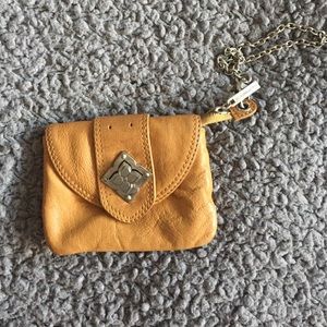 Leather coin purse