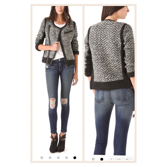 rag & bone Jackets & Blazers - Rag and Bone Samantha Biker Jacket