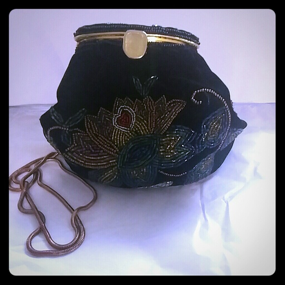 Vintage Velvet Purse