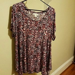 Fun..Geometric Top, little longer on sides