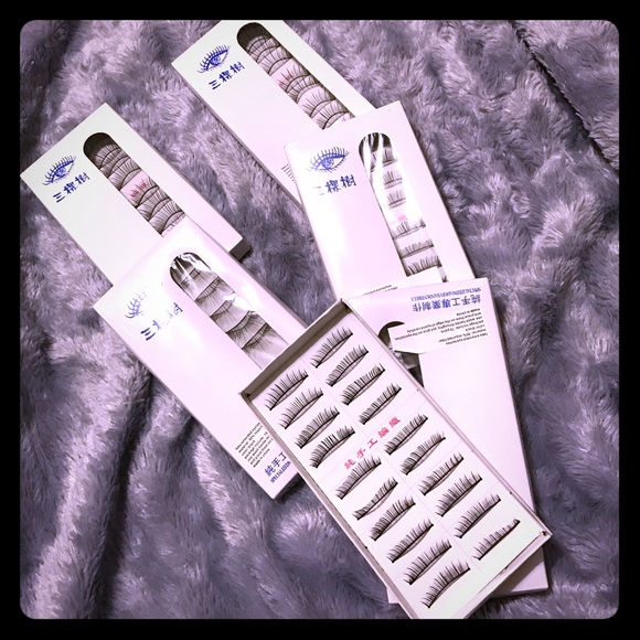 50 pairs of false lashes!