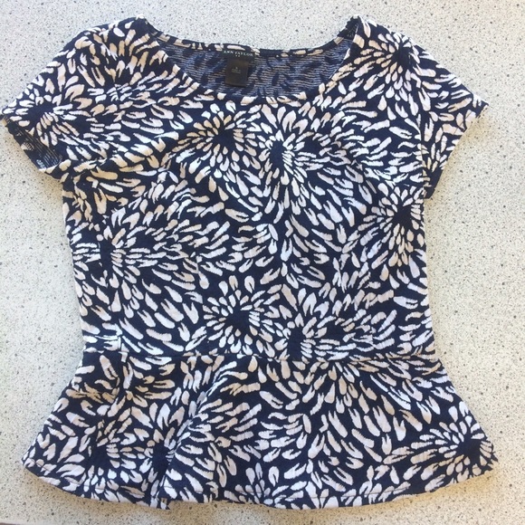 Ann Taylor Peplum Tops