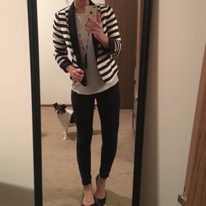 Striped Worthington Blazer