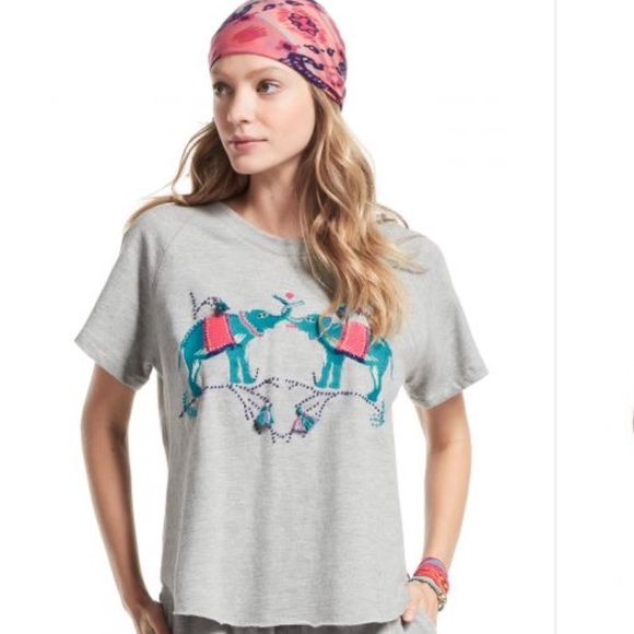 Calypso St Barth Elephant Kiss Sweatshirt NWT