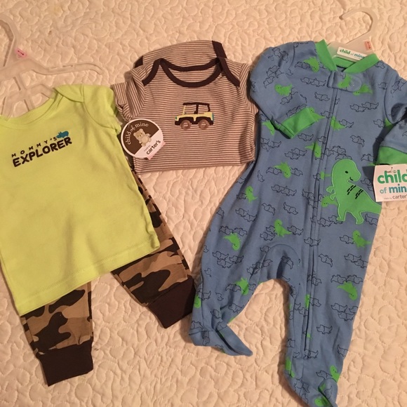 Baby sleeper & 3 piece set