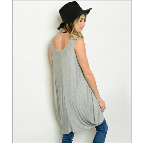 GRAY TOP - Picture 2 of 2