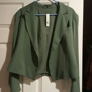 Theory Olive Blazer
