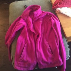 A new pink Columbia jacket