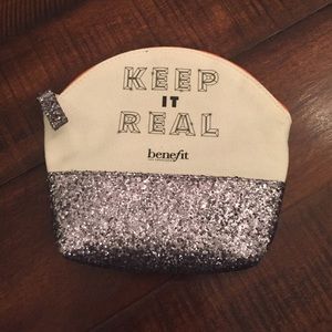 Benefit Glitter Make up Bag
