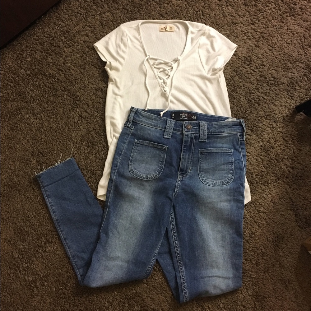 Hollister Crop Jeans