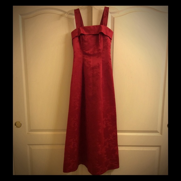Red  floor length formal Urban Girl NIte dress